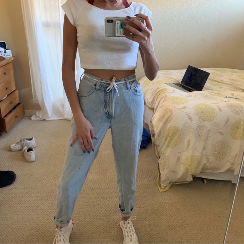 Vintage old navy mom jeans